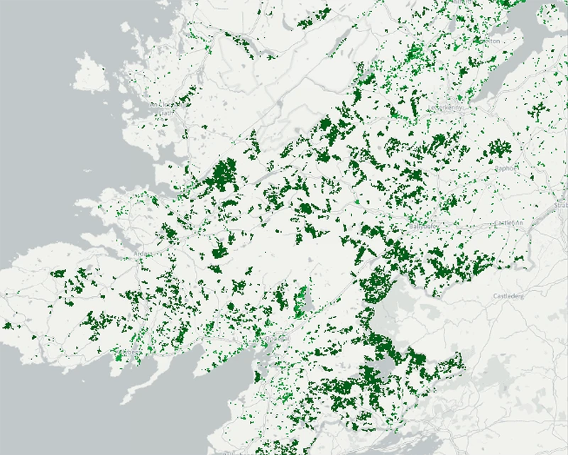 Tree cover density
