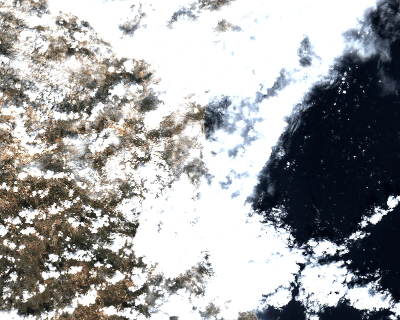 Sentinel 2 full cloud coverage